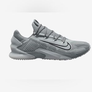 NIKE FORCE ZOOM TROUT 8 TURF COOL GREY "BASEBALL CLEATS"  [DJ6522-001]